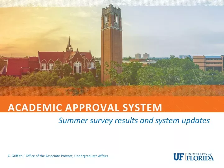 academic approval system