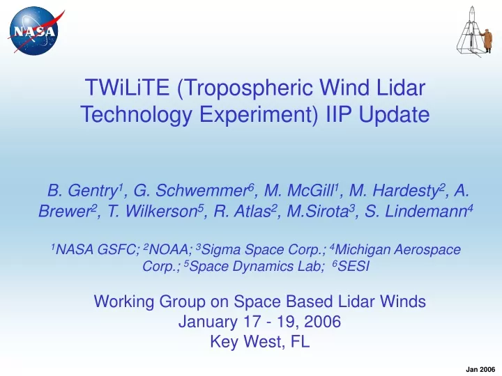 twilite tropospheric wind lidar technology