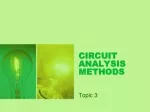 Circuit Analysis Methods: Node-Voltage Method Motivation and Techniques - slide 1