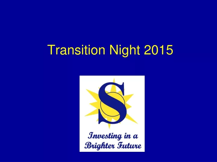 transition night 2015
