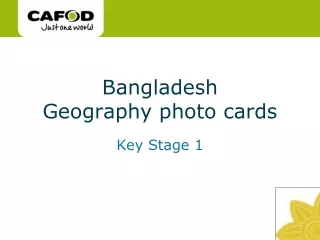 Bangladesh  Geography photo cards