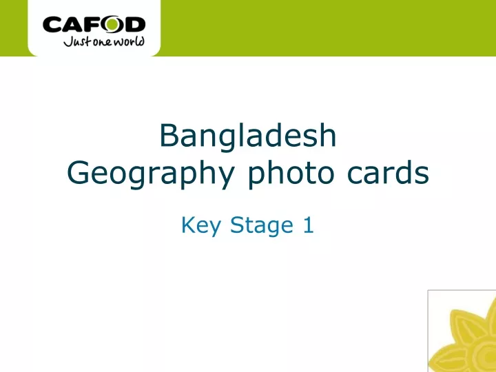 bangladesh geography photo cards