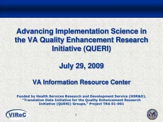 VA Information Resource Center