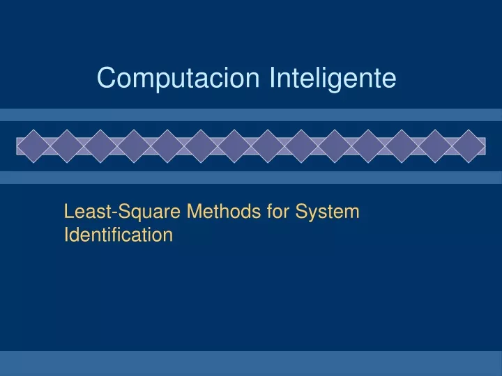 computacion inteligente