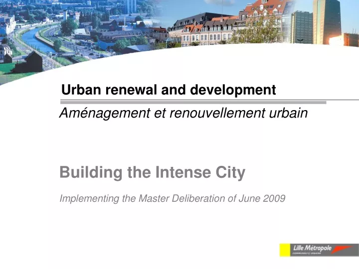 urban renewal and development