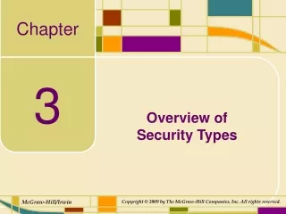 Overview of  Security Types