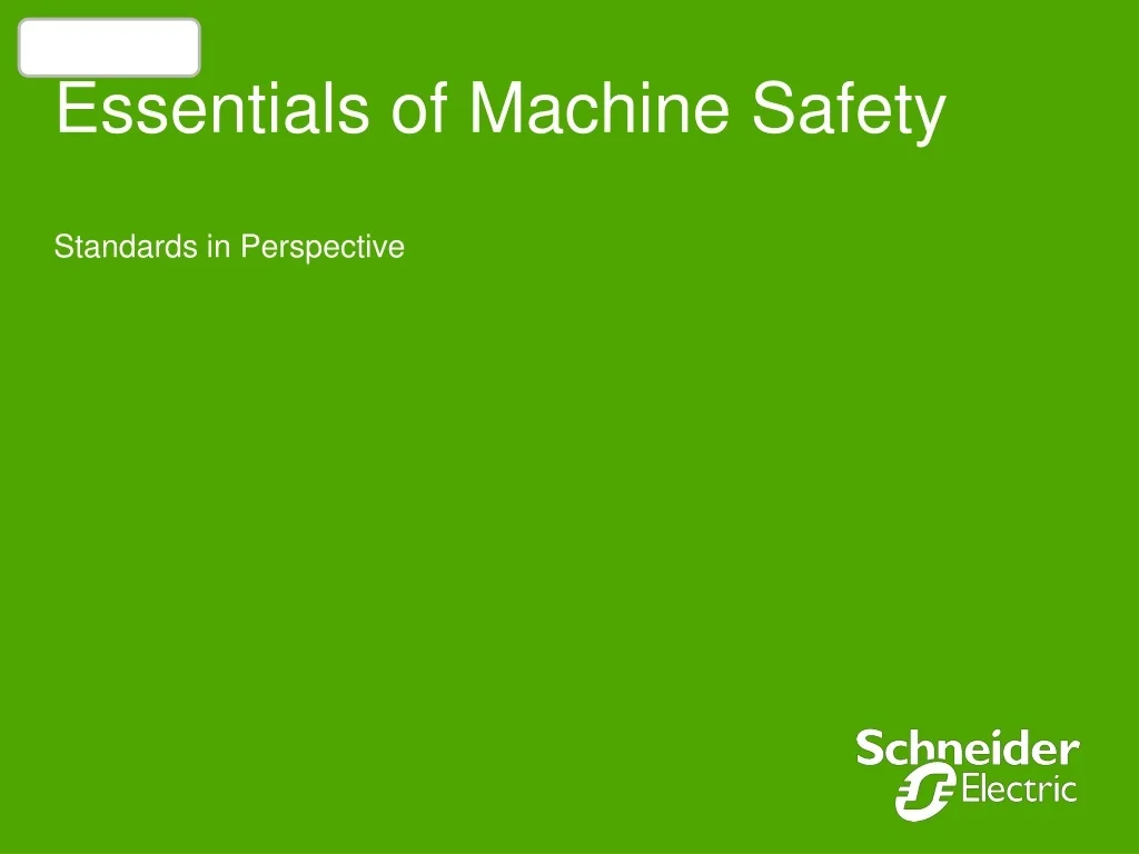 Machine Safe Design Principles PPT - Essentials of Machine Safety: Introduction to Standards and Legal ...