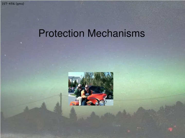 protection mechanisms