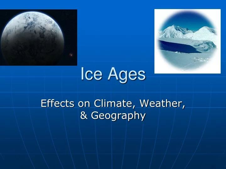 ice ages