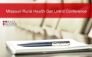 Missouri Rural Health Get Link'd Conference
