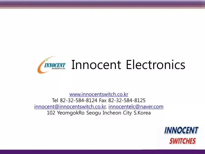 innocent electronics