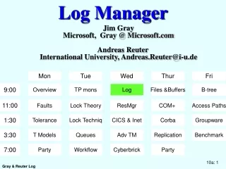 Log Manager