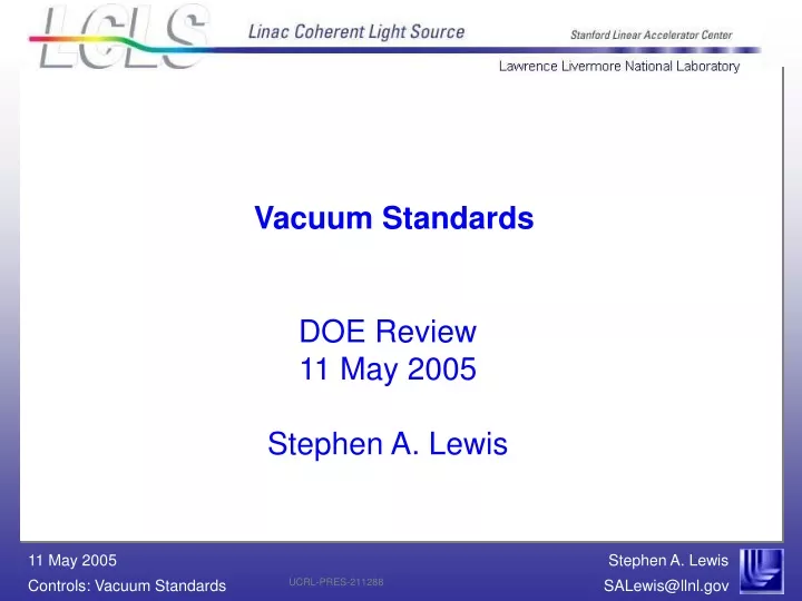 doe review 11 may 2005 stephen a lewis