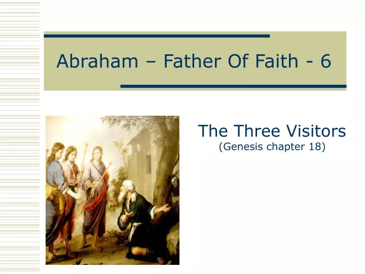 abraham father of faith 6