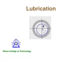 Lubrication