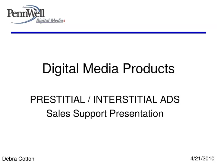 digital media products