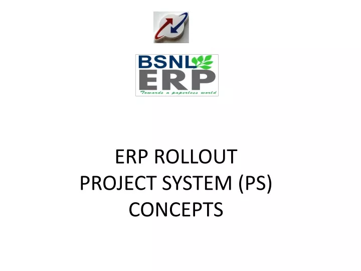 erp rollout project system ps concepts