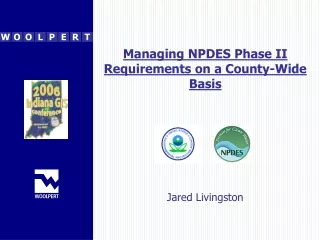 Managing NPDES Phase II Requirements on a County-Wide Basis