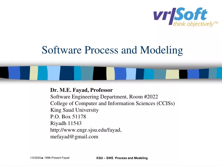 software process and modeling
