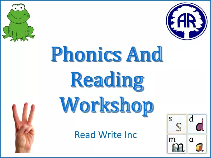 phonics and reading workshop