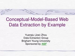 Conceptual-Model-Based Web Data Extraction by Example