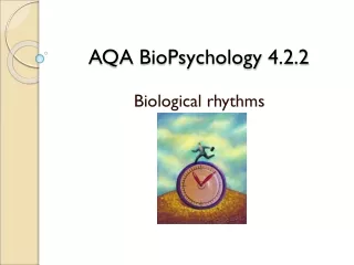 AQA  BioPsychology  4.2.2