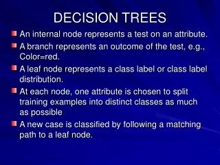 DECISION TREES