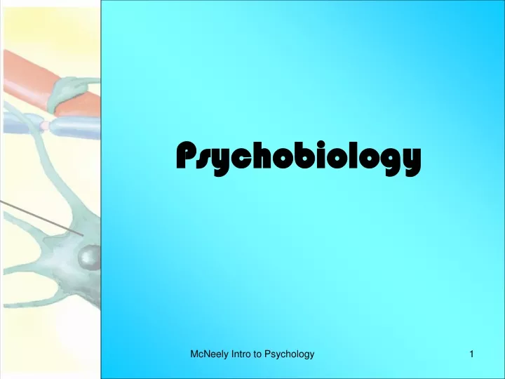 psychobiology