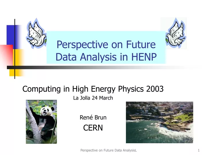 perspective on future data analysis in henp