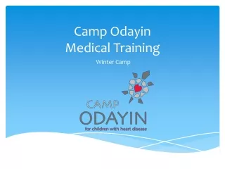 Camp Odayin  Medical Training