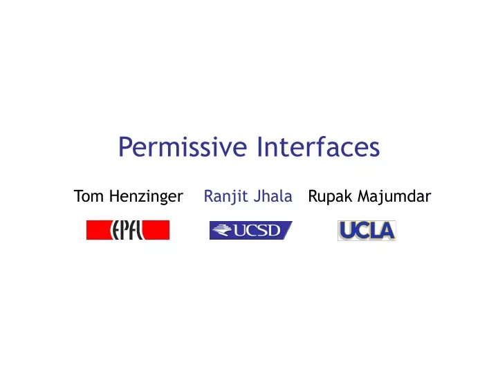 permissive interfaces