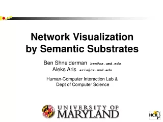 State-of-the-art network visualization