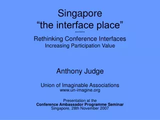 Anthony Judge Union of Imaginable Associations un-imagine