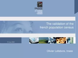 The validation of the  french population census