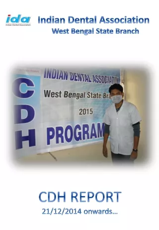 CDH REPORT 21/12/2014 onwards…