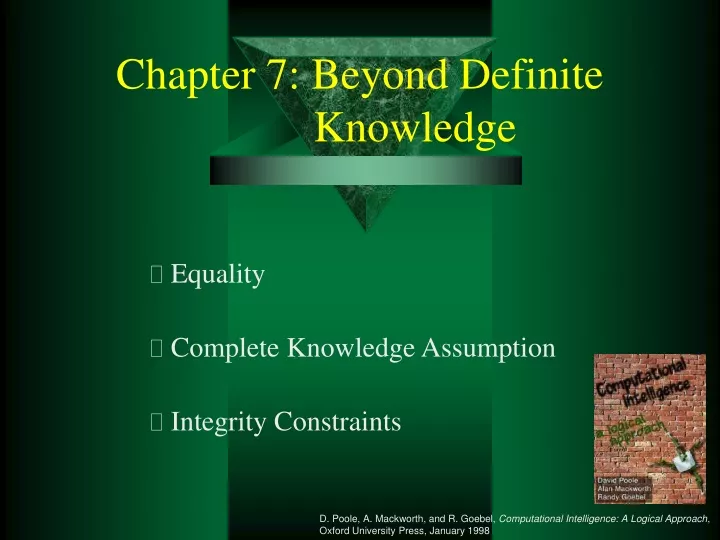 chapter 7 beyond definite knowledge