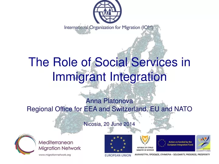 the role of social services in immigrant