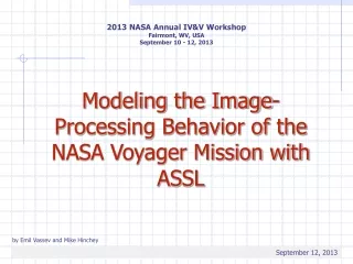 Modeling the Image-Processing Behavior of the NASA Voyager Mission with ASSL