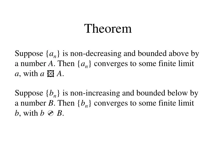 theorem