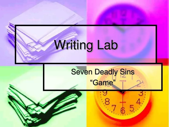 writing lab