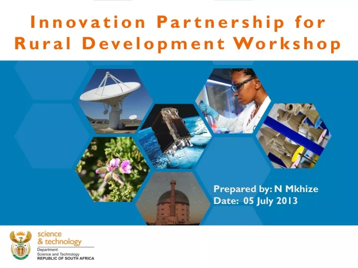 innovation partnership for rural development