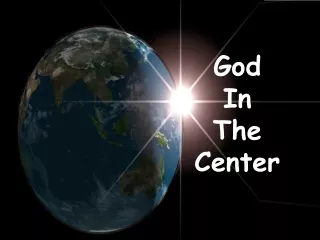 God  In  The  Center