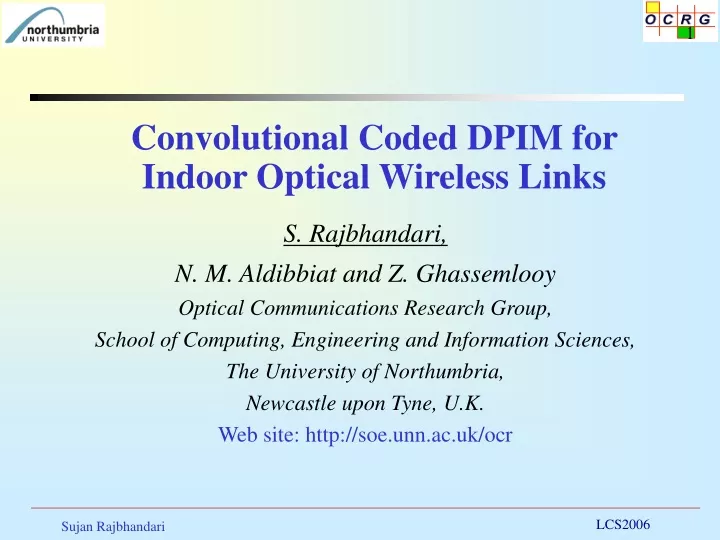 convolutional coded dpim for indoor optical wireless links