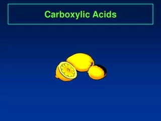 Carboxylic Acids