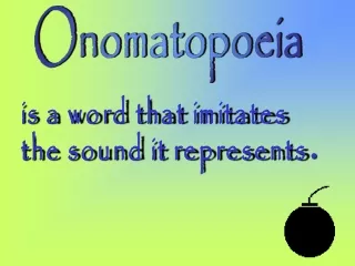 Onomatopoeia