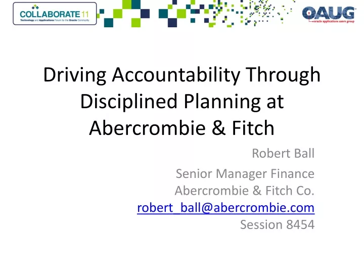 driving accountability through disciplined planning at abercrombie fitch