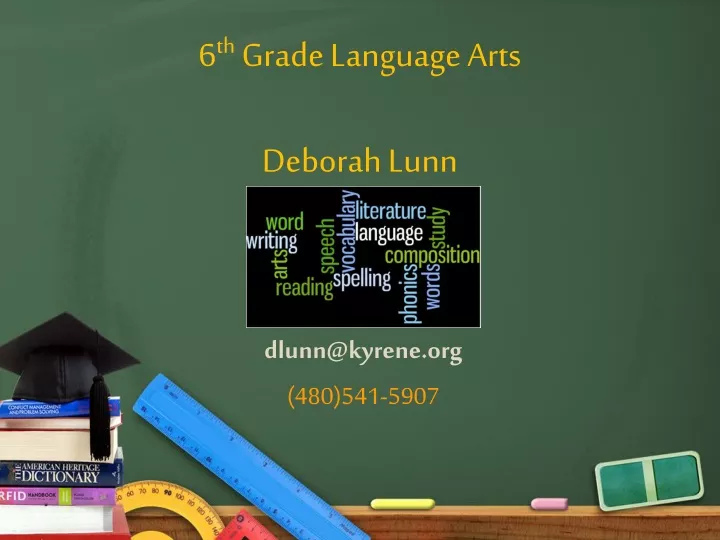 6 th grade language arts deborah lunn