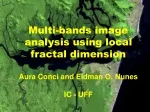 Multi-bands image analysis using local fractal dimension Aura Conci and Eldman O. Nunes IC - UFF