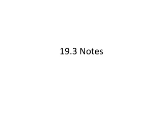 19.3 Notes