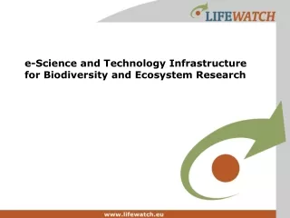 e-Science and Technology Infrastructure for Biodiversity and Ecosystem Research